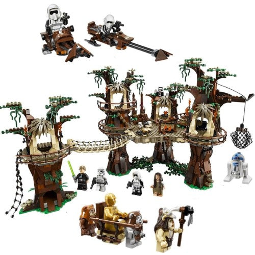 Klocki STAR WARS Gwiezdne wojny Wioska Ewoków 10236 (1990 elementów)